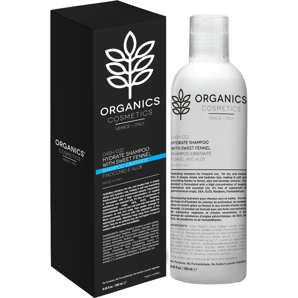 ORGANICS PHARM HYDRATE SHAMPOO WITH SWEET FENNEL 250 ML