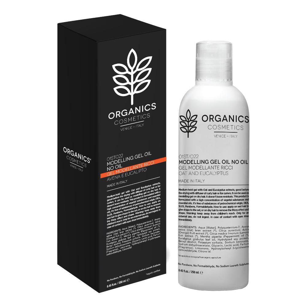 ORGANICS PHARM MODELLING GEL OIL NON OIL OAT AND EUCALYPTUS