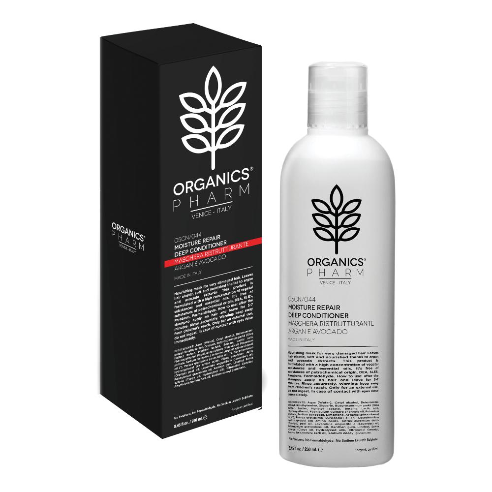 ORGANICS PHARM MOISTURE REPAIR DEEP CONDITIONER ARGAN AND AVOCADO