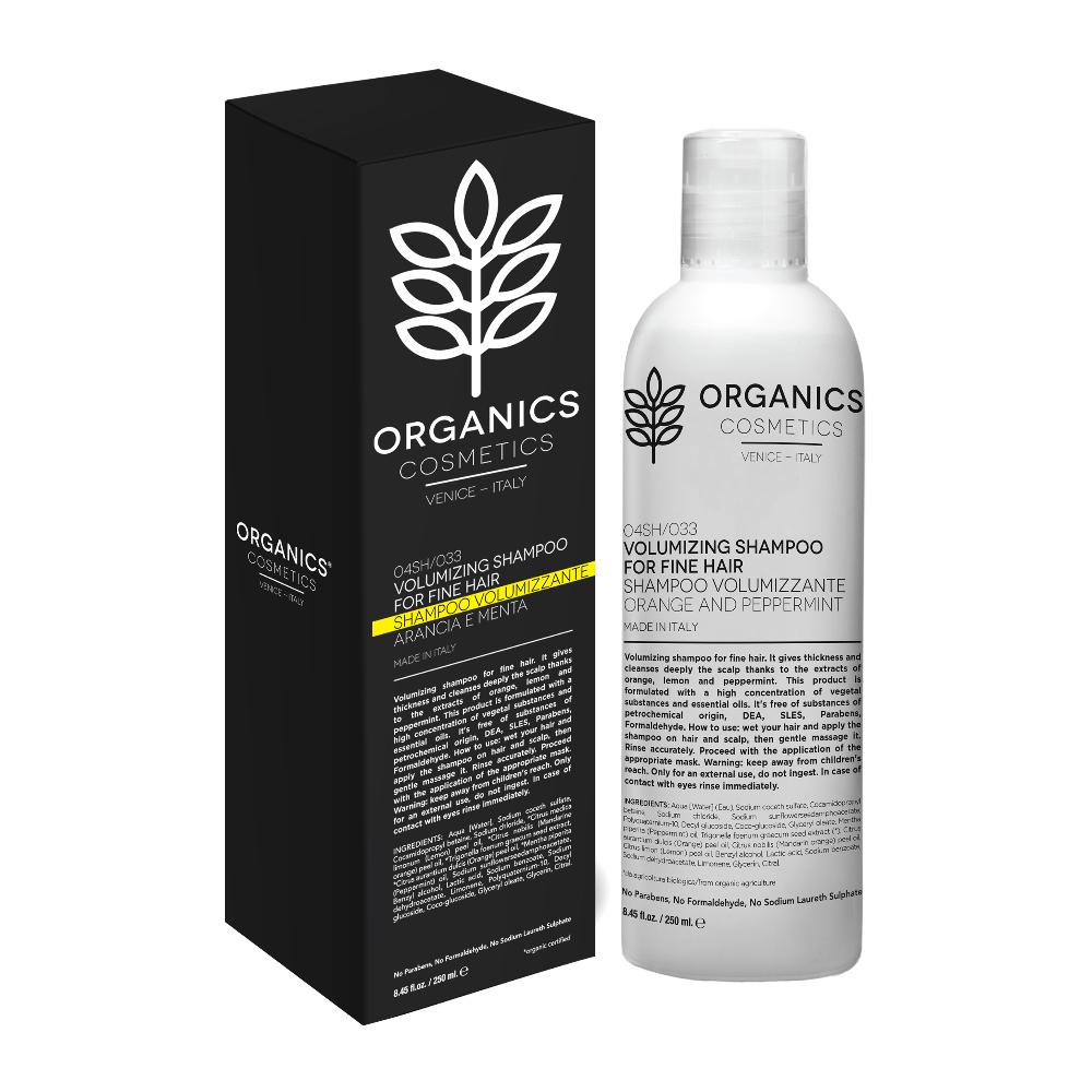 Organics Pharm Volumizing Shampoo For Fine Hair Lemon And Peppermint-image