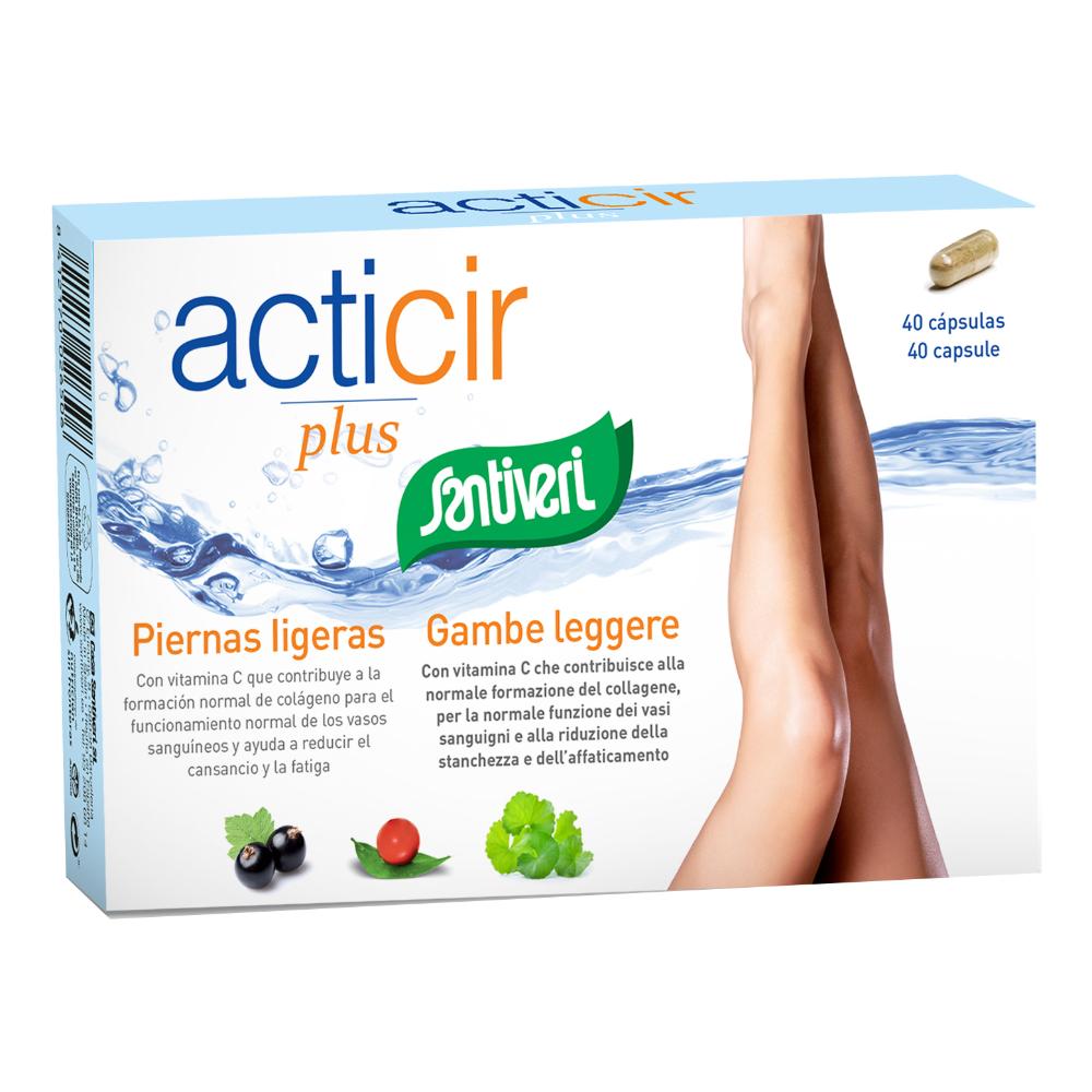 Acticir Plus gambe leggere - 40 capsule