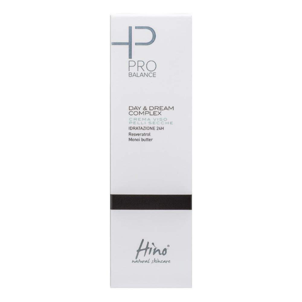 HINO NATURAL SKINCARE PRO BALANCE DAY & DREAM COMPLEX CREMAVISO PELLI SECCHE 50 ML