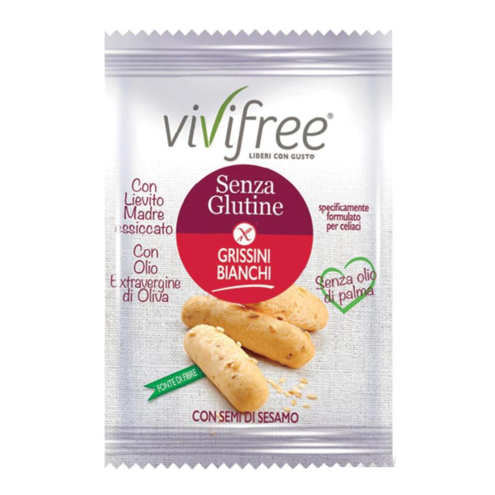 VIVIFREE GRISSINI BIANCO SESAMO 25 G