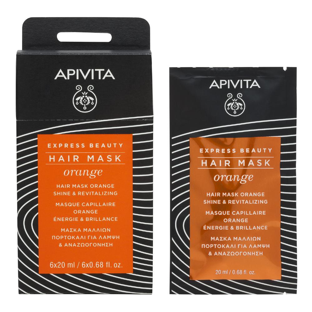 APIVITA EXPRESS MASK SHINE & REVITALING ORANGE 20 ML