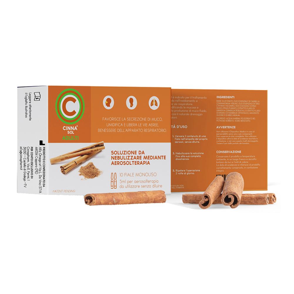 CINNA SOL ADULTI 10 FIALE X 5 ML