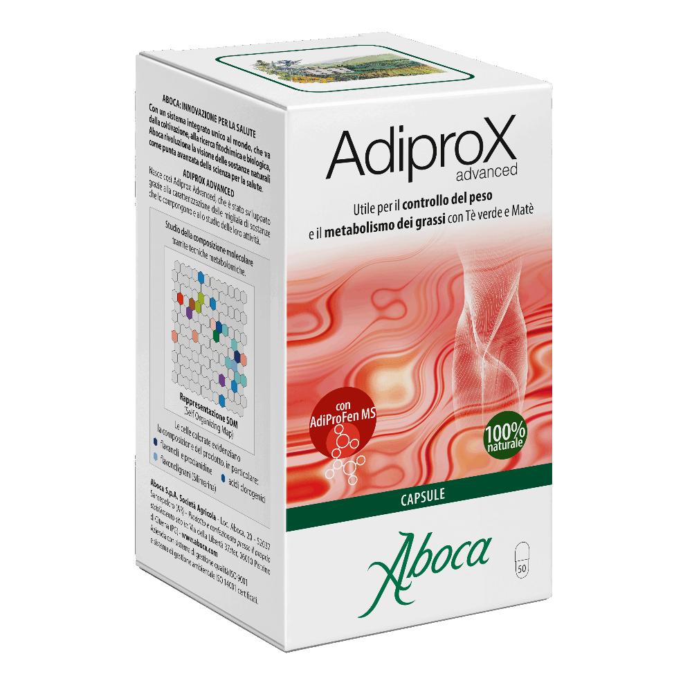 Adiprox advanced - integratore per il controllo del peso - 50 capsule - Aboca