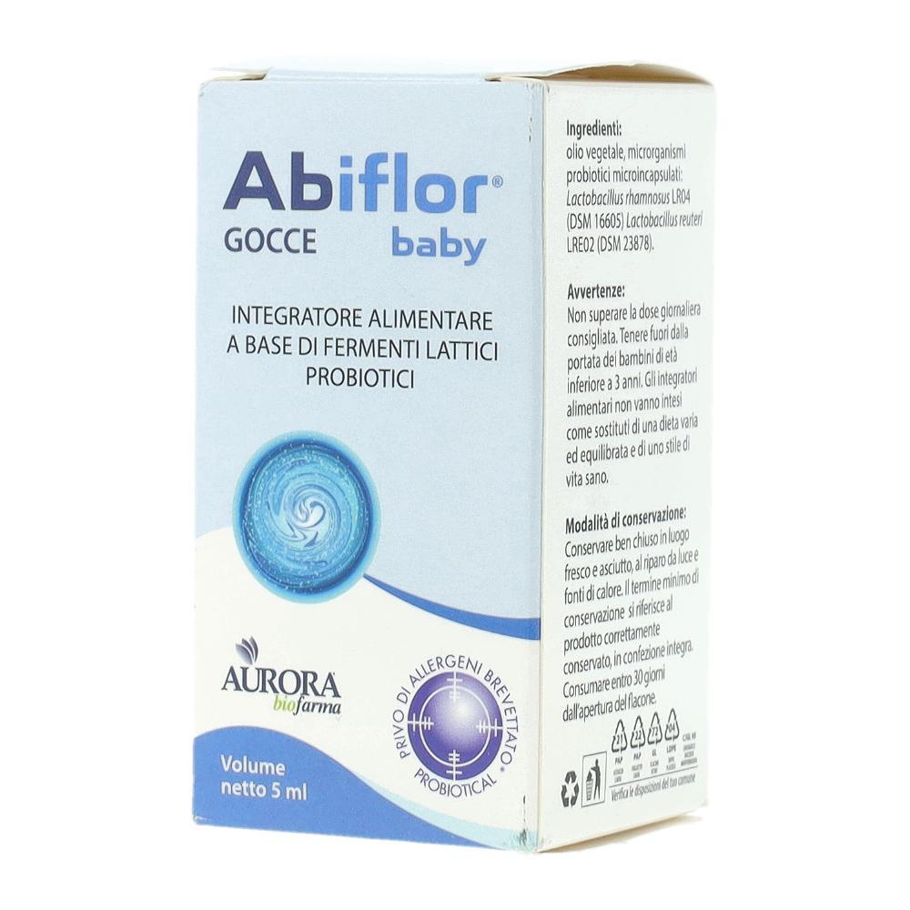Abiflor Baby gocce - Equilibrio flora batterica intestinale