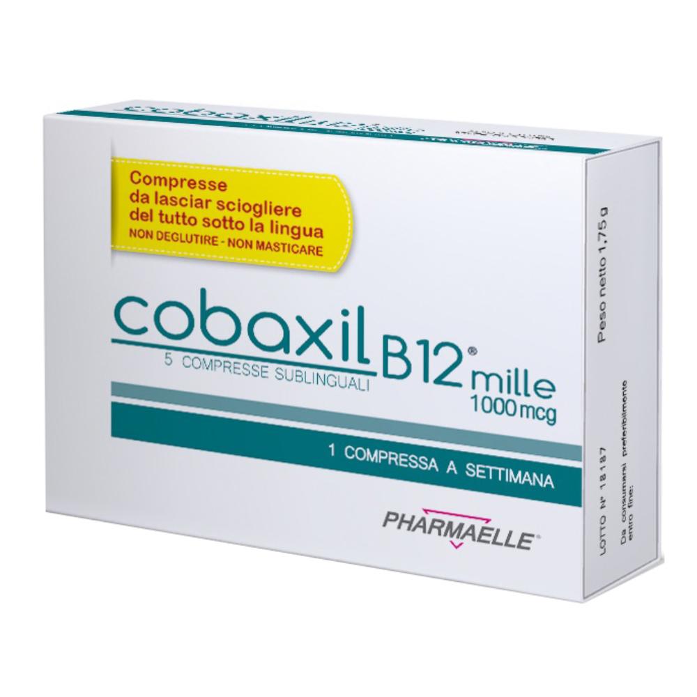Cobaxil B12 mille - 5 compresse 1000 mg