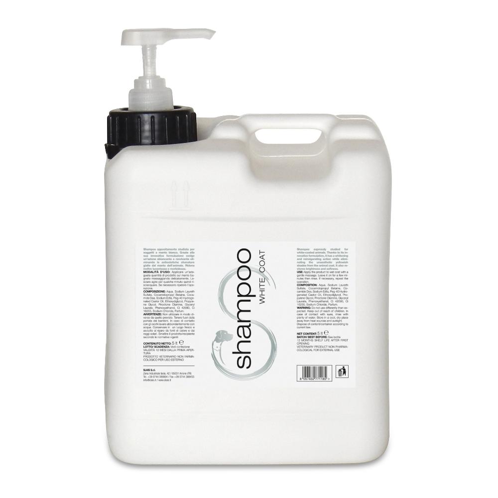 SHAMPOO WHITE COAT 5L