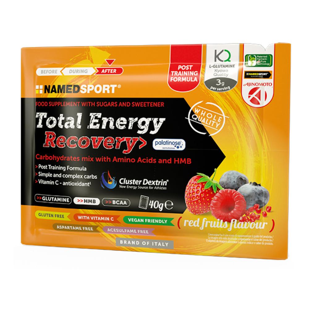 Named Sport Total Energy Recovery - buste monodose 40G - gusto frutti rossi