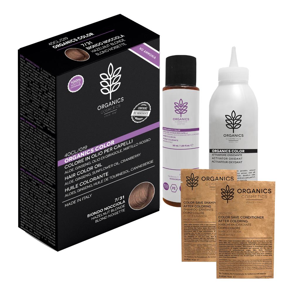 Organics Pharm Colore per capelli - 7/31 Biondo Nocciola