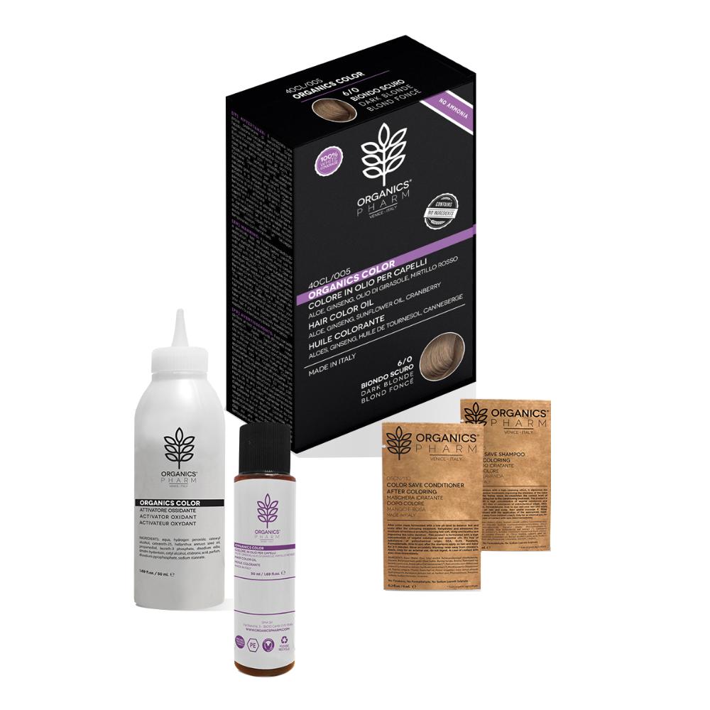 ORGANICS PHARM ORGANIC COLOR 6/0 BIONDO SCURO