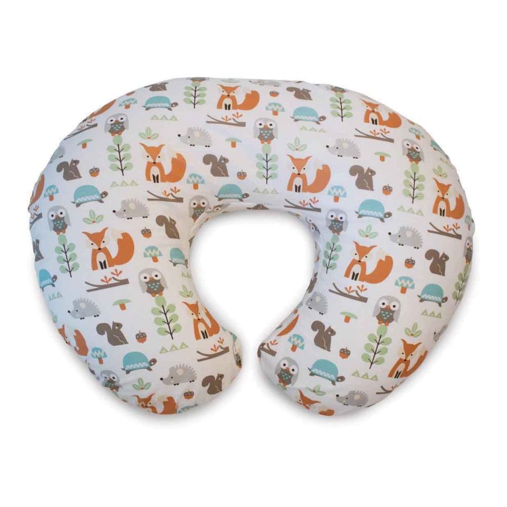 Boppy Cuscino Modern Woodland - cuscino 4 in 1 per allattamento-propping-tummy time-seduta