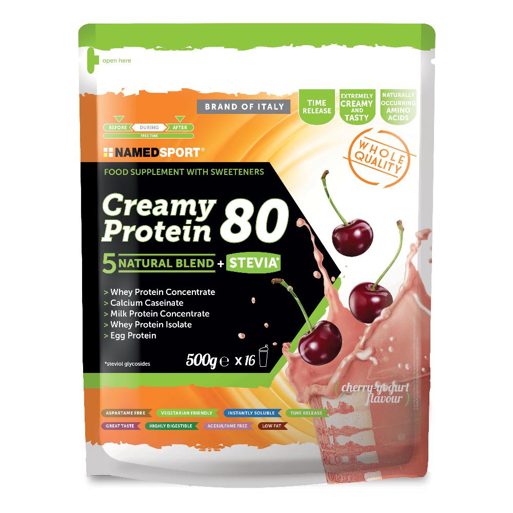 Named Sport Creamy Protein 80 - Gusto Cherry Yogurt 500 g