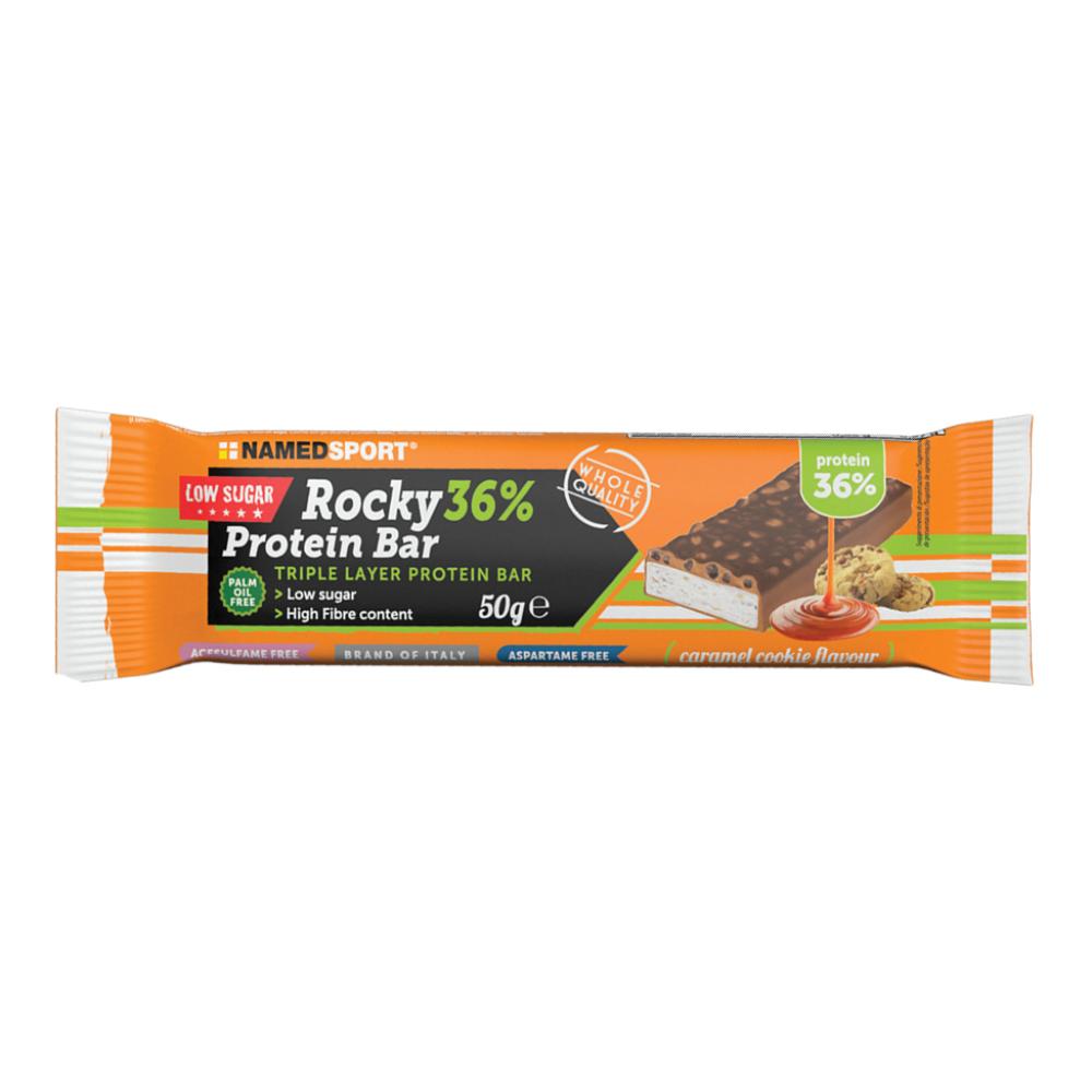 NAMED SPORT ROCKY 36% PROTEIN BAR CARAMELLO 50G
