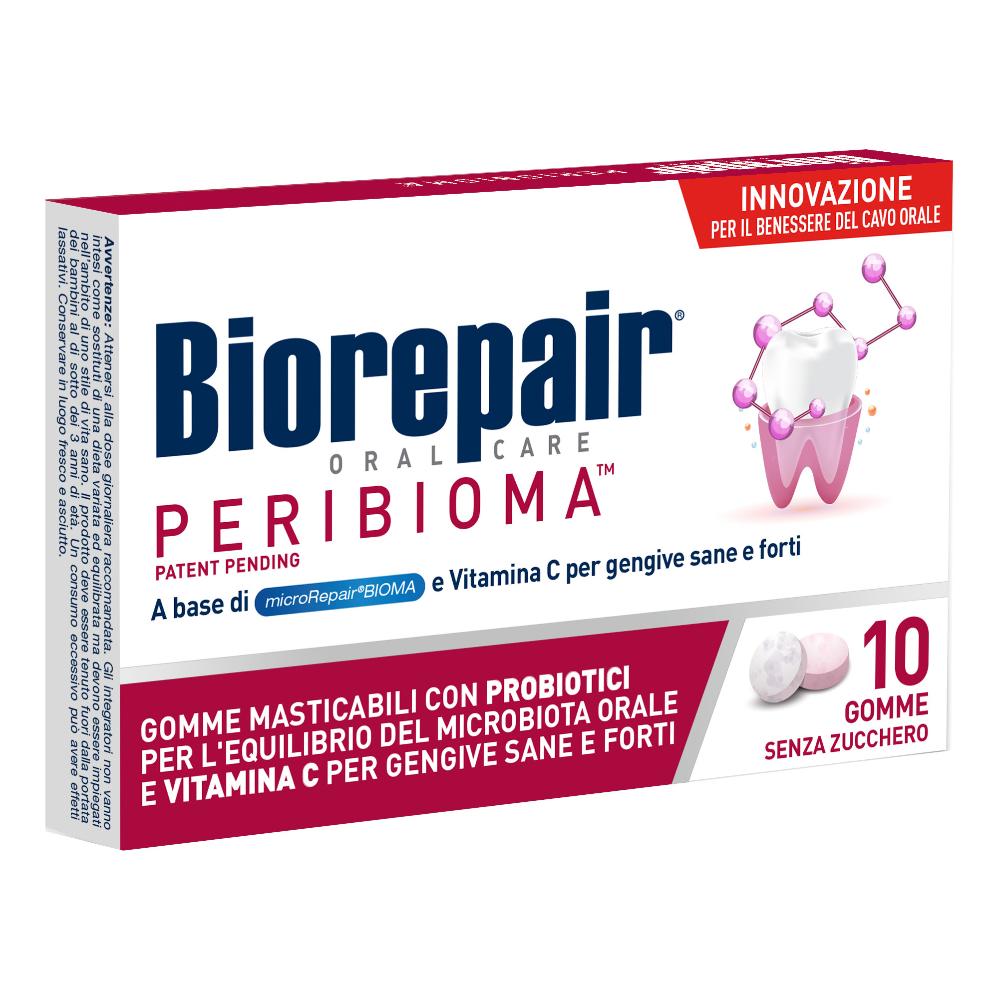 BIOREPAIR PERIBIOMA GOMME MASTICABILI 10 COMPRESSE DA 1,2 G