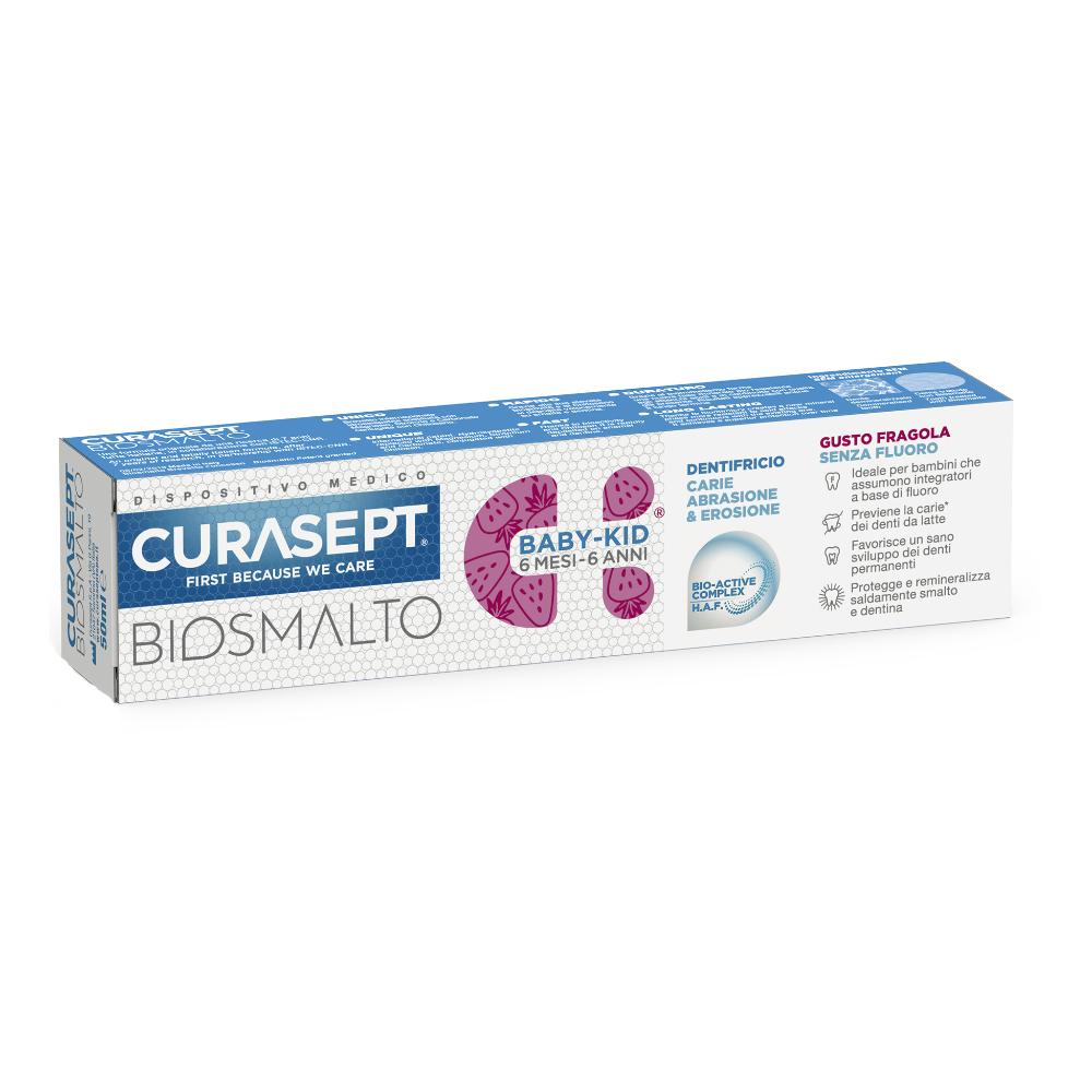 CURASEPT BIOSMALTO BABY KID SENZA FLUORO 50 ML