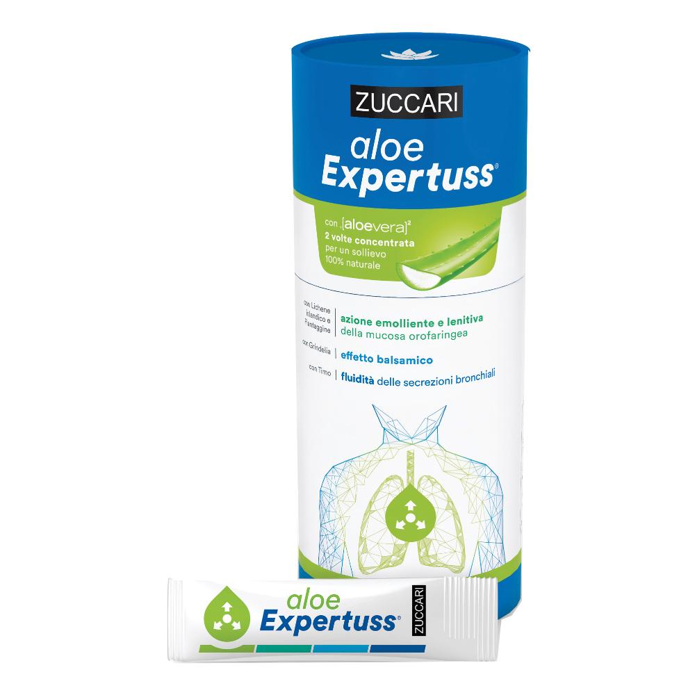 Aloe expertuss adulti - zuccari - 12 stickpack da 10 millilitri