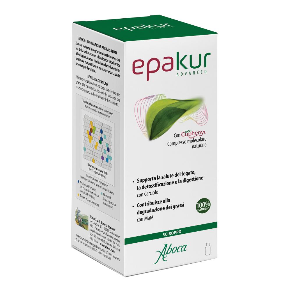 Epakur Advanced sciroppo per depurare il fegato 320 grammi