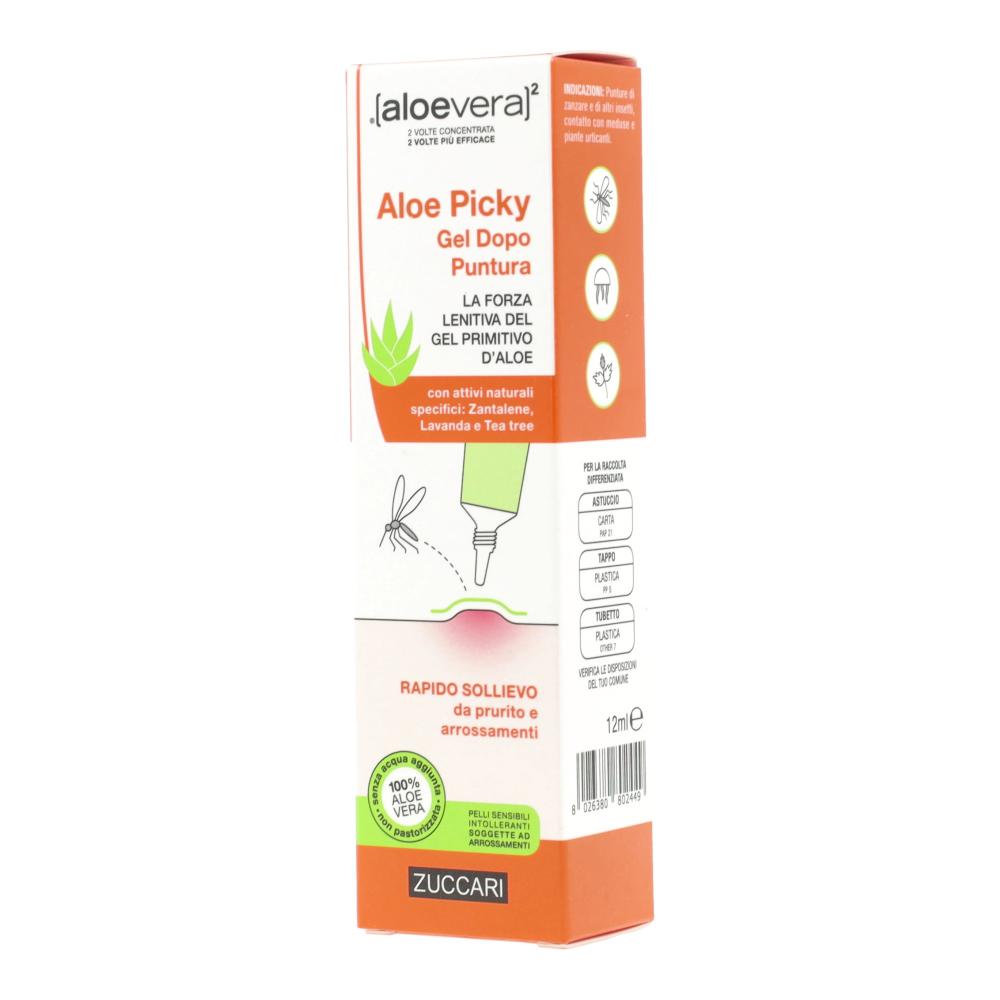 Aloevera2 aloe picky- gel dopo puntura zanzare, meduse, piante urticanti