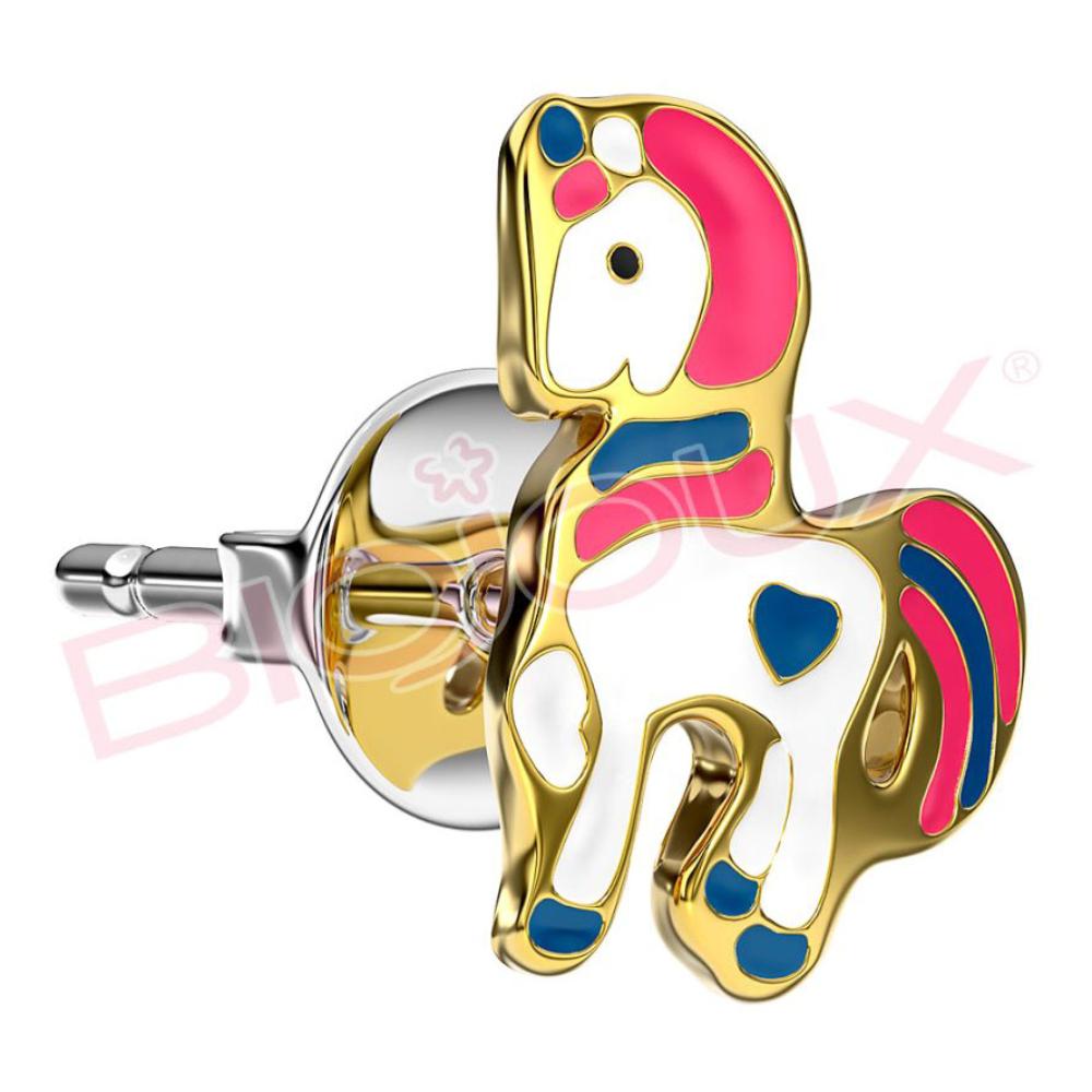 BJT704 ORECCHINI BABY UNICO GOLD PLATED