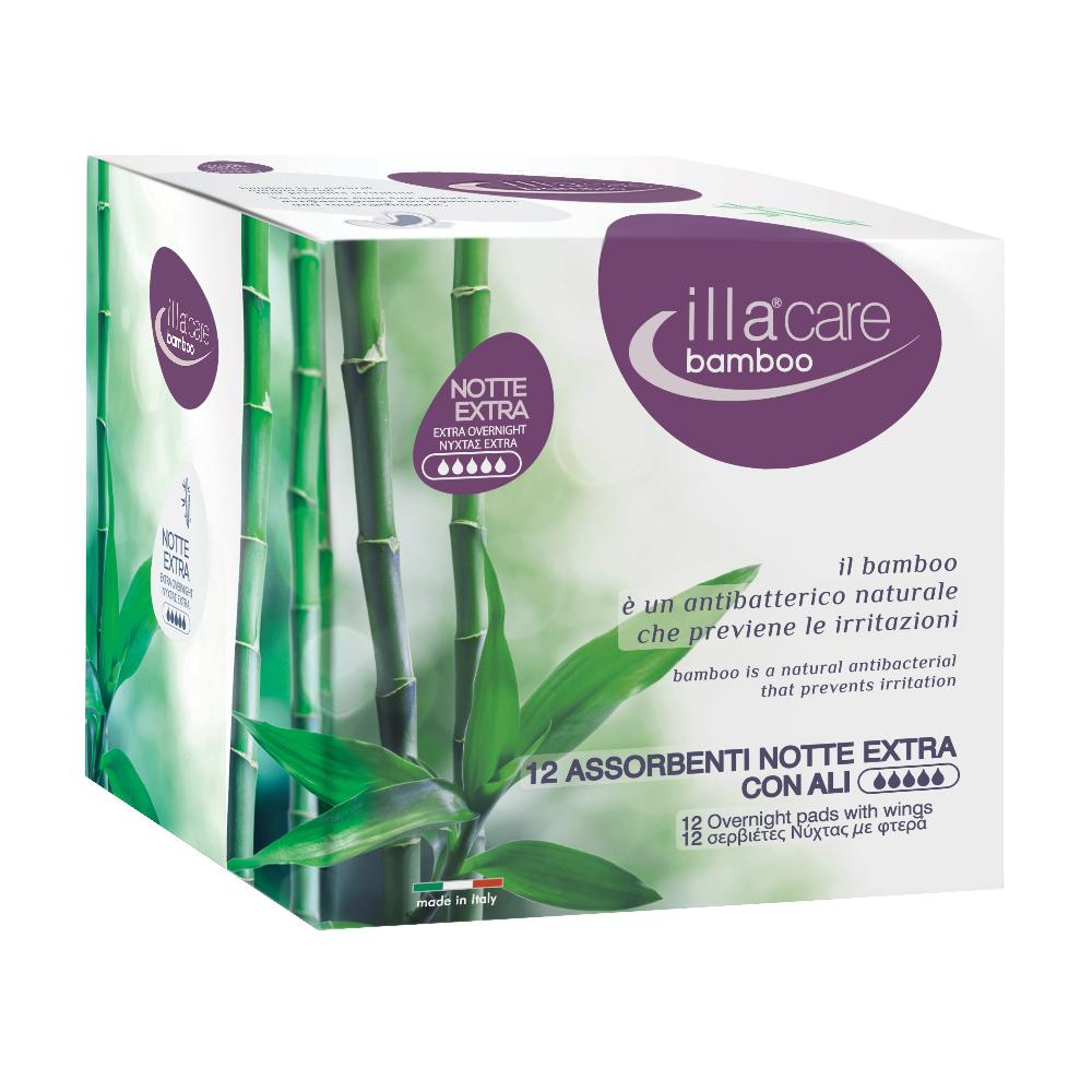 ILLA CARE BAMBOO NOTTE EX 12PZ
