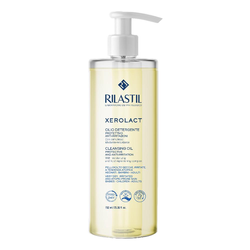 Rilastil Xerolact olio detergente - formato da 750 millilitri