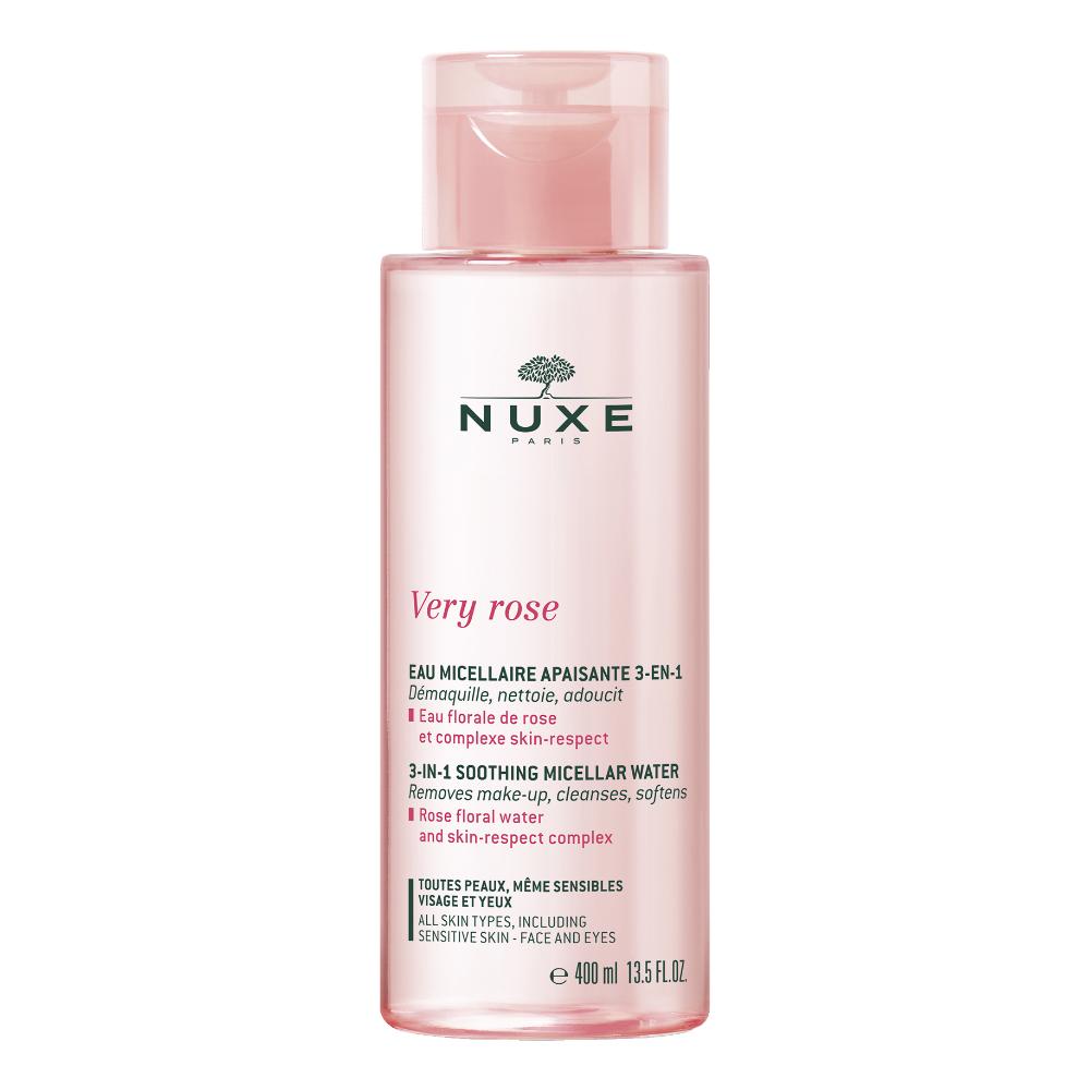 Nuxe very rose - acqua micellare lenitiva 3 in 1 - 400 millilitri