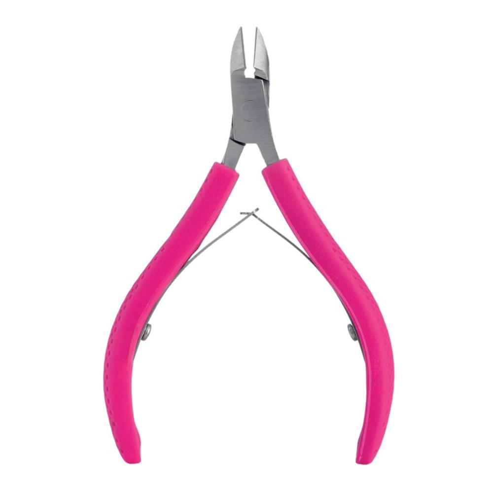 TROUSS 21 TRONCHESE PER CUTICOLE MANI IN ACCIAIO INOSSIDABILE COLORE ARGENTO E VIOLA