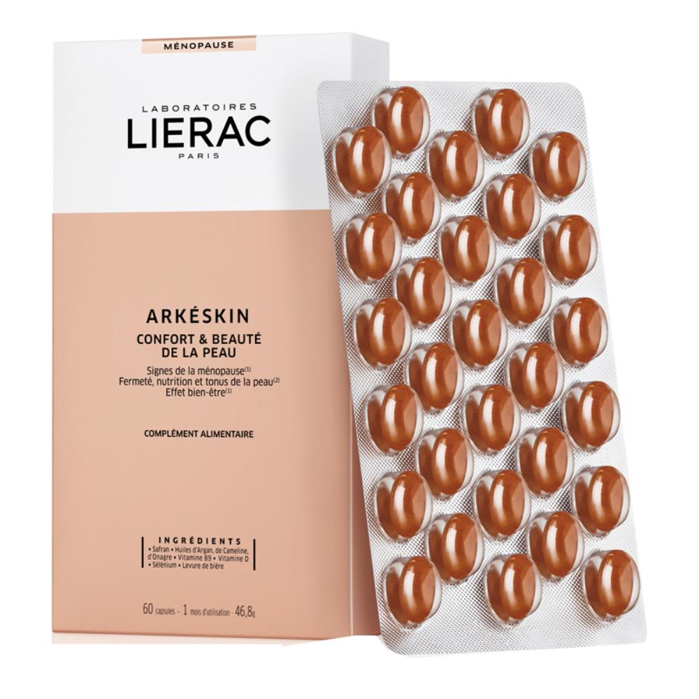 Lierac Arkeskin Confort & Bellezza della Pelle - Integratore Alimentare 60 capsule
