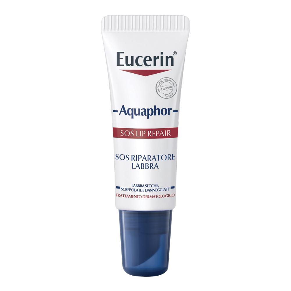 Eucerin aquaphor sos balsamo riparatore labbra 10ml