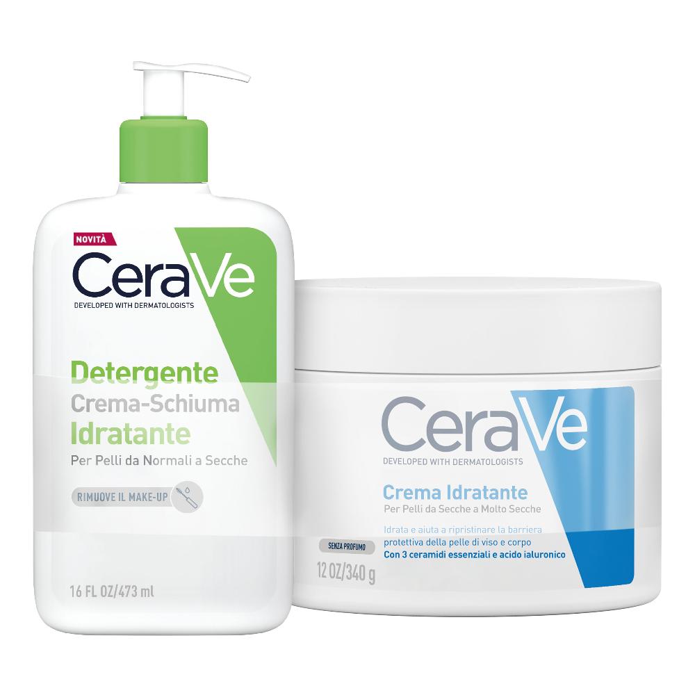 CERAVE SLEEVER CREMA 236 ML + DETERGENTE 177 ML