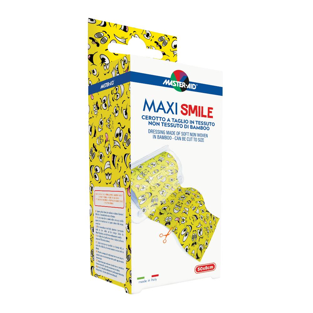 CEROTTO A TAGLIO MASTER AID MAXI SMILE TNT 50 X 8 CM