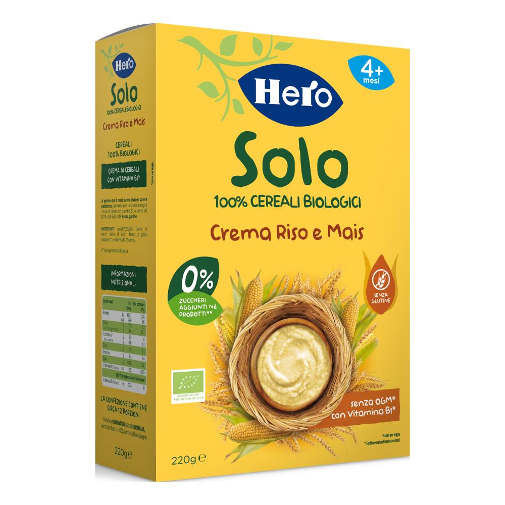 HERO SOLO CREMA RISO E MAIS 220 G