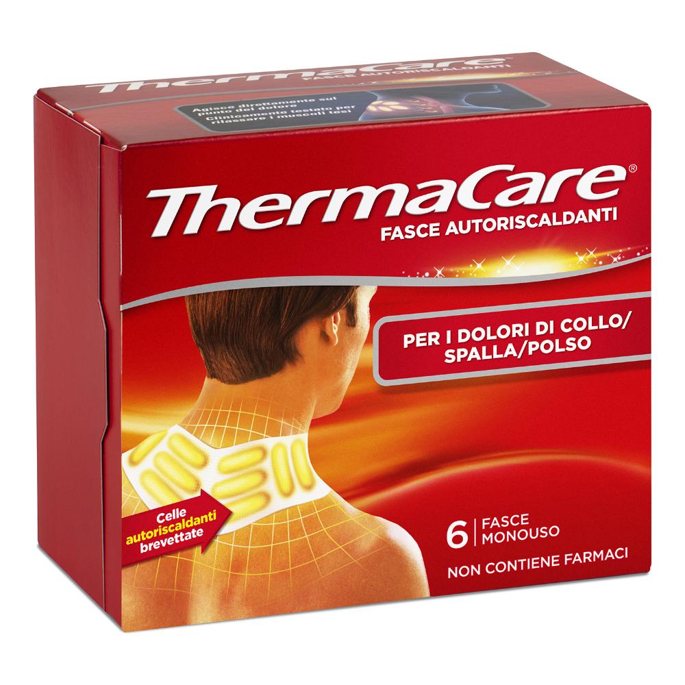 Thermacare fasce autoriscaldanti per collo/spalla/polso - 6 pezzi