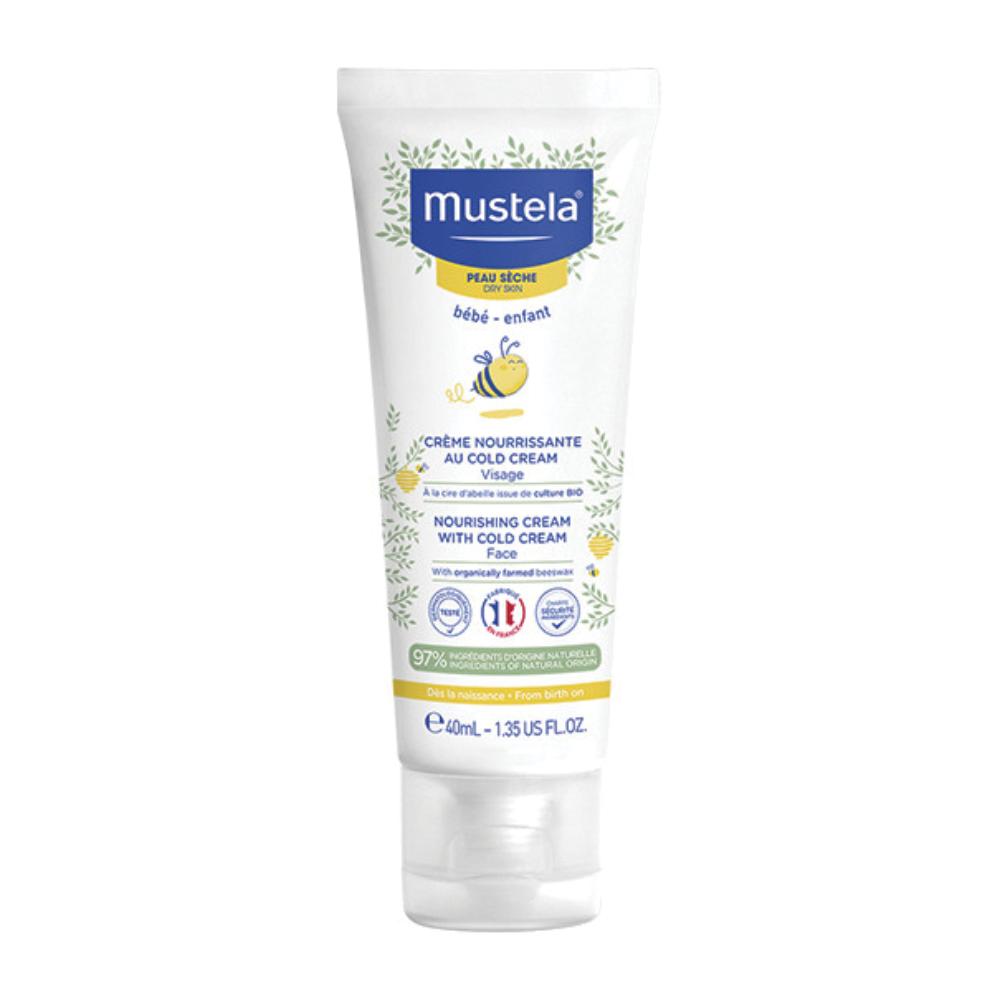 Mustela crema viso nutriente - cold cream - 40 millilitri