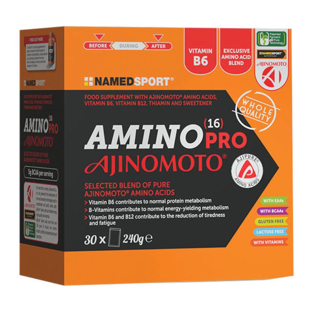Named Sport Amino 16 Pro Ajinomoto 30 buste - Integratore energizzante