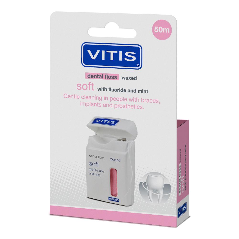 VITIS DENTAL FLOSS SOFT FLUOR