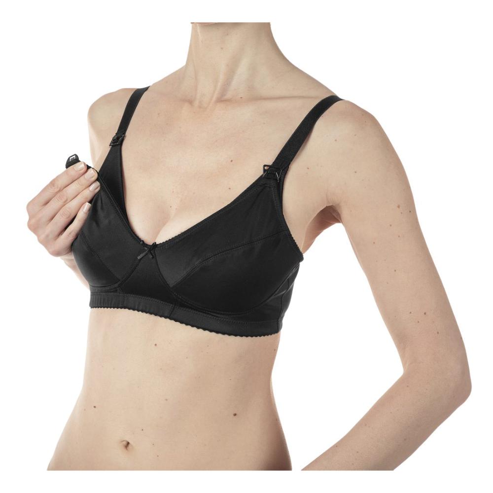 MAMMY REGGISENO MICROFIBRA ALLATTAMENTO BLACK 6C