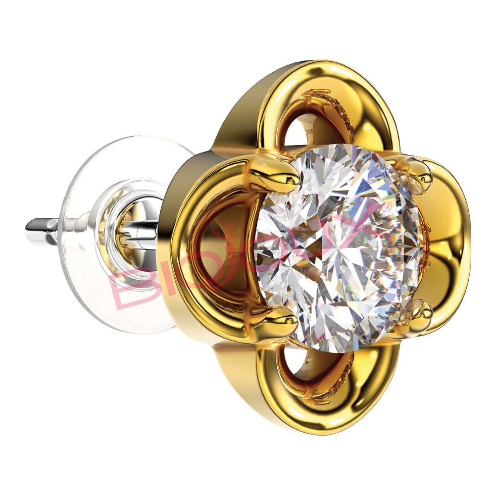 Biojoux - orecchini duchess steel gold plated BJT243