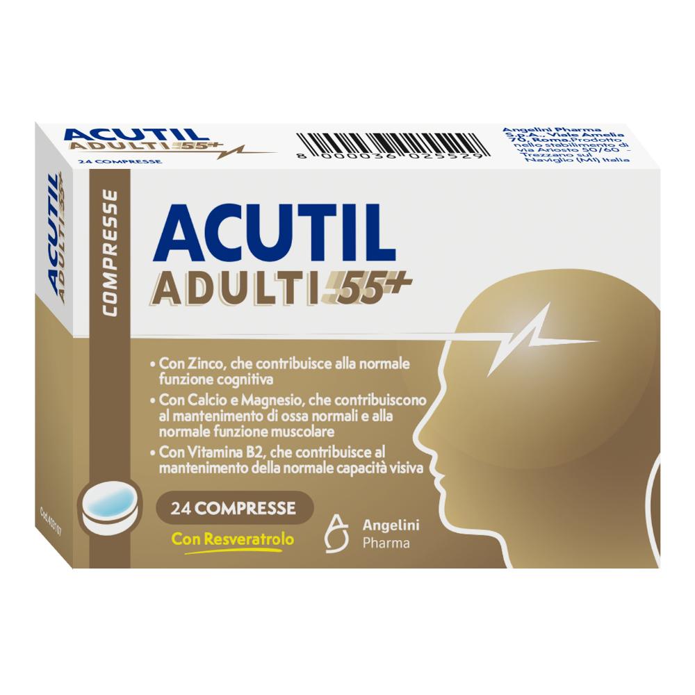 Acutil adulti 55+; 24 compresse