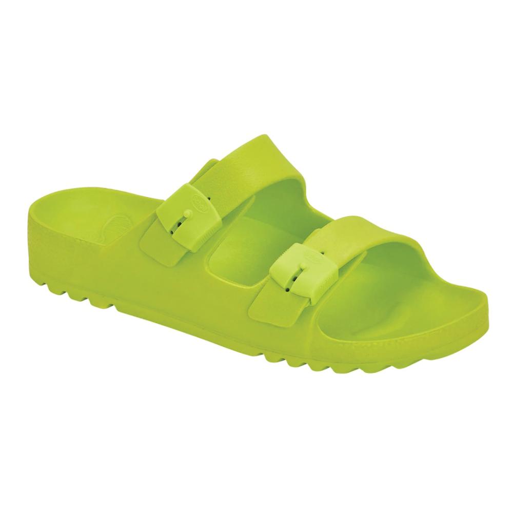 CALZATURA BAHIA EVA WOMAN LIME GREEN TECNOLOGIA BIOPRINT MATERIALE EVA FODERA TOMAIA SFODERATO FODERA SOTTOPIEDE EVA 37SS22