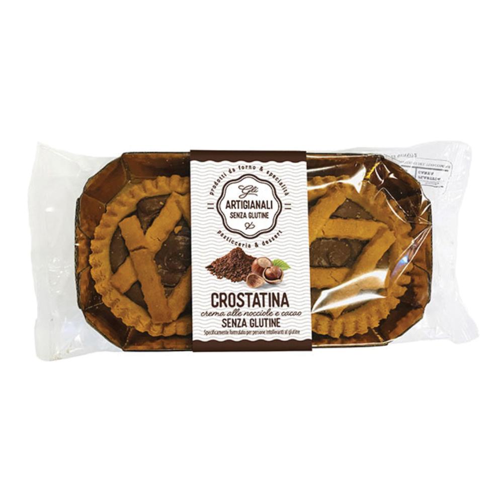 GLI ARTIGIANALI CROSTATA FARCITURA CREMA NOCCIOLA E CACAO 180 G