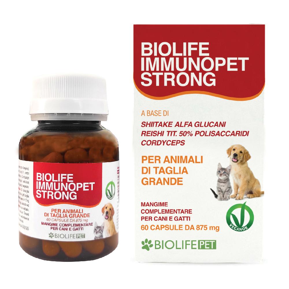 BIOLIFE IMMUNOPET STRONG 60CPS