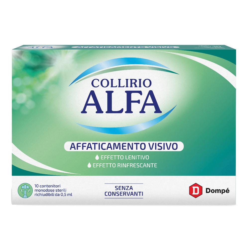 Collirio Alfa Affaticamento Visivo 10 Pezzi Da 0,5 Ml-image