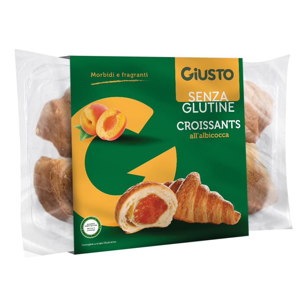 GIUSTO S/G CROISSANT ALB 4X80G