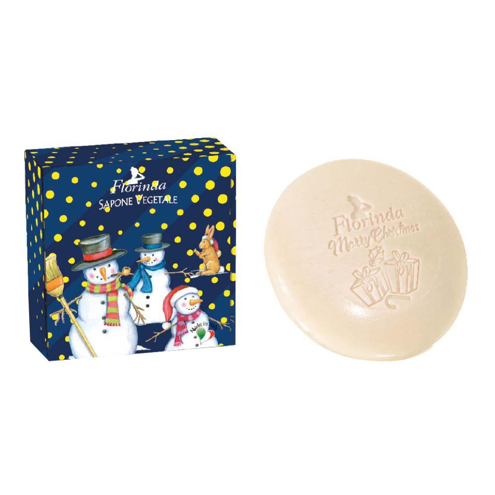 SAPONE VEGETALE PUPAZZI DI NEVE 100 G