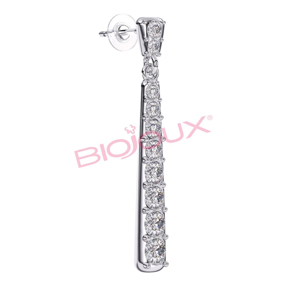 BJT284 ORECCHINI JASMINE 35 STAINLESS STEEL