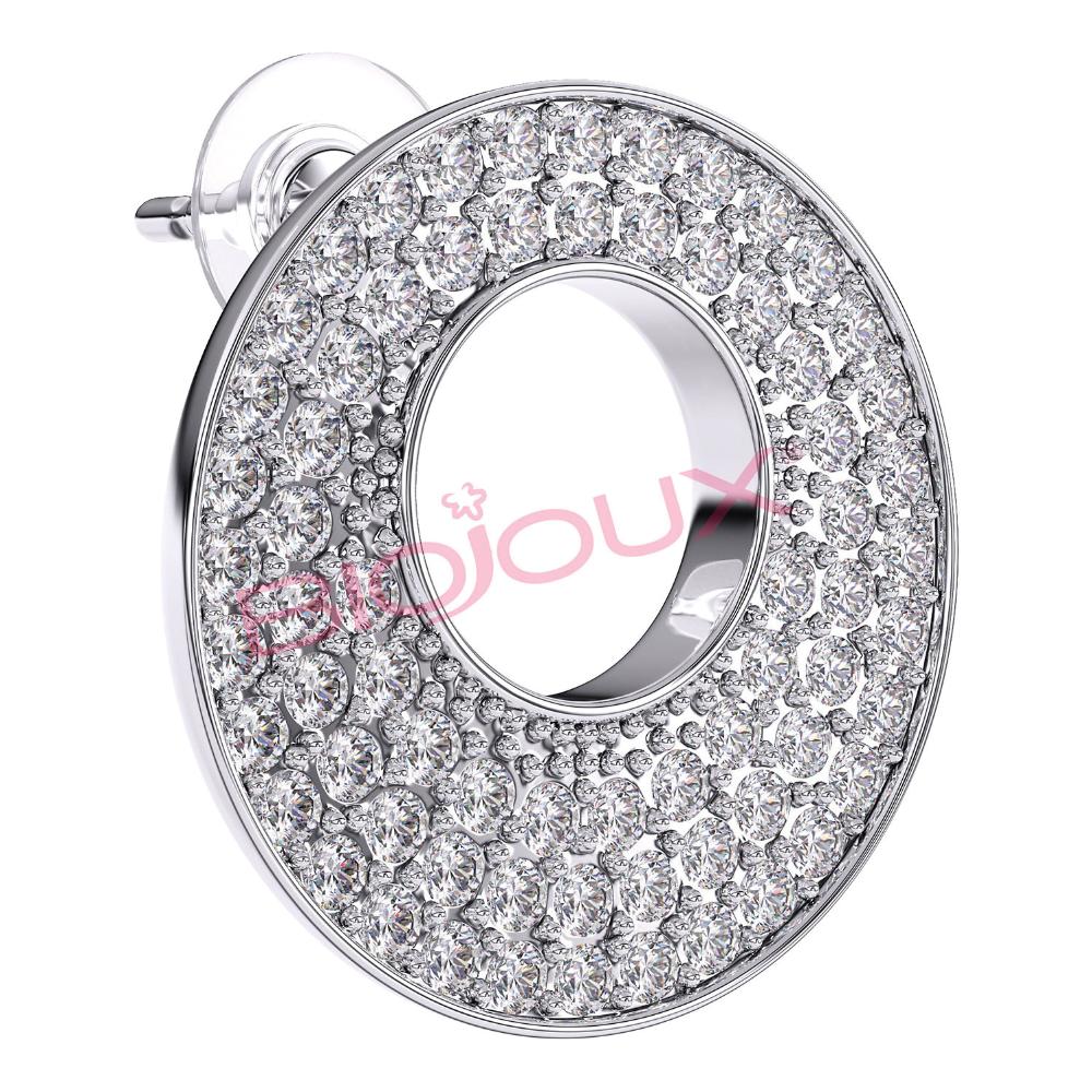 BJT285 ORECCHINI KAMALA 15 MM STAINLESS STEEL