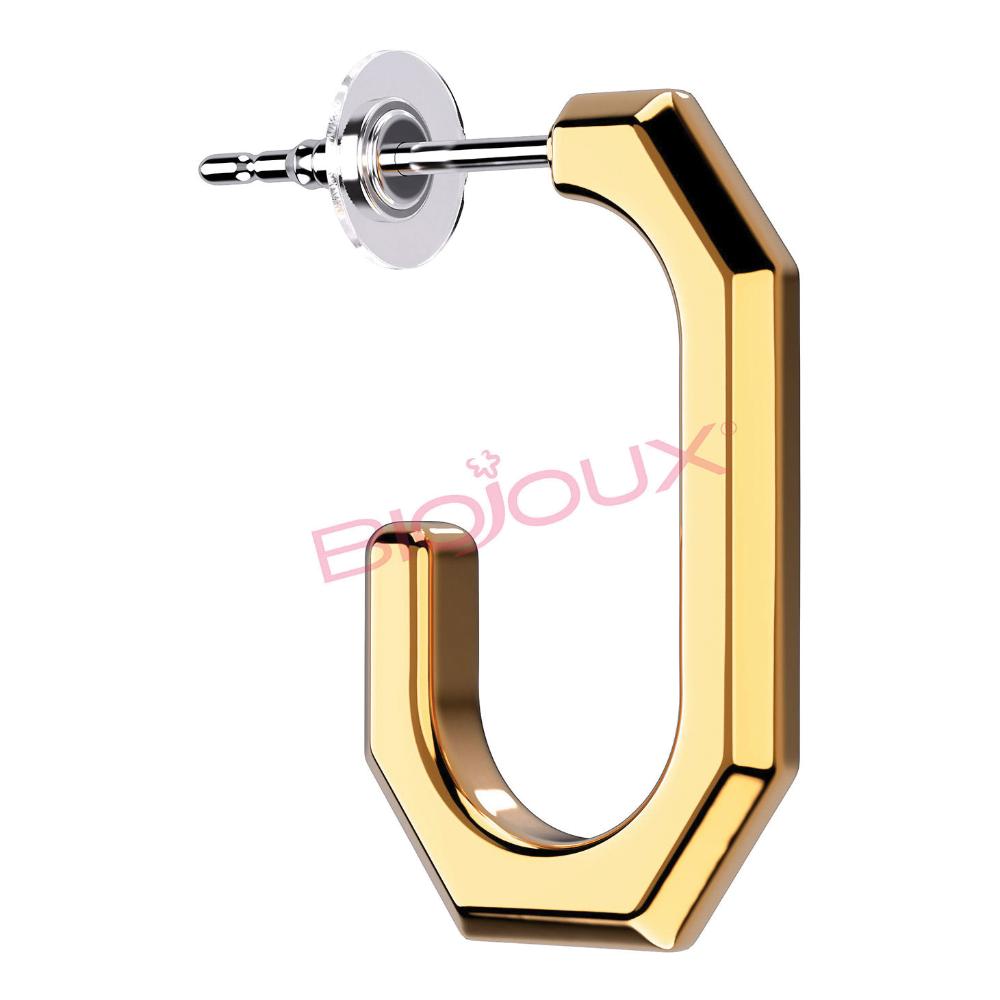 BJT286 ORECCHINI LIDIA 12X2 GOLD PLATED